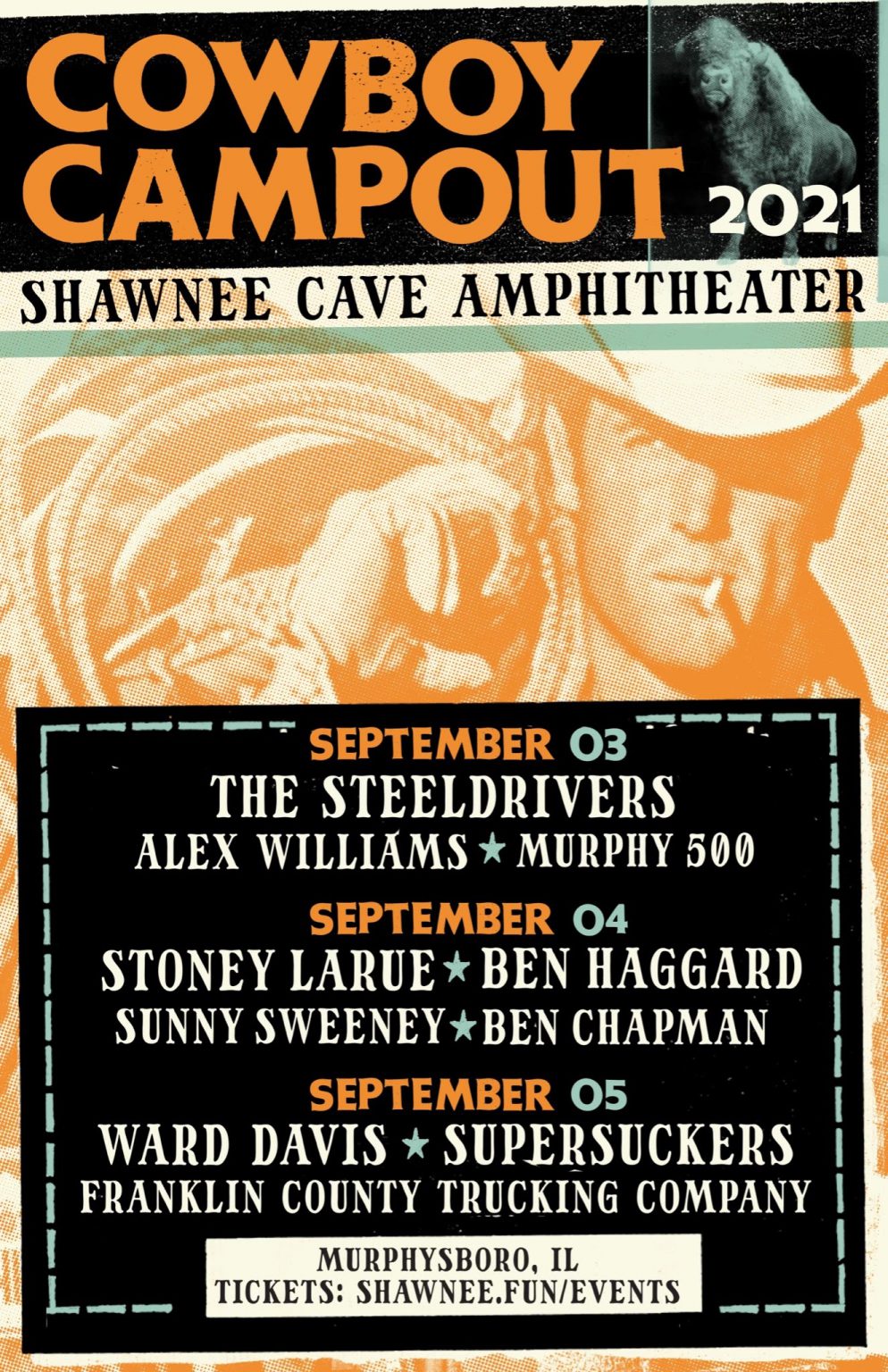 The Shawnee Cave Amphitheater Announces Labor Day Weekend Music Event ...